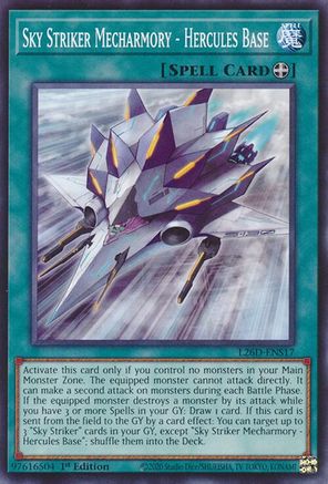 Sky Striker Mecharmory - Hercules Base (L26D-ENS17) - Legendary Modern Decks 2026 1st Edition