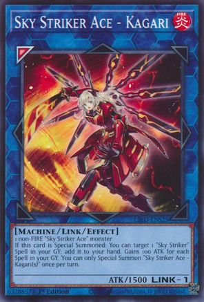 Sky Striker Ace - Kagari (L26D-ENS25) - Legendary Modern Decks 2026 1st Edition