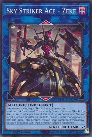 Sky Striker Ace - Zeke (L26D-ENS29) - Legendary Modern Decks 2026 1st Edition