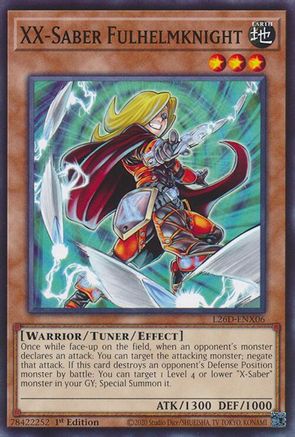 XX-Saber Fulhelmknight (L26D-ENX06) - Legendary Modern Decks 2026 1st Edition