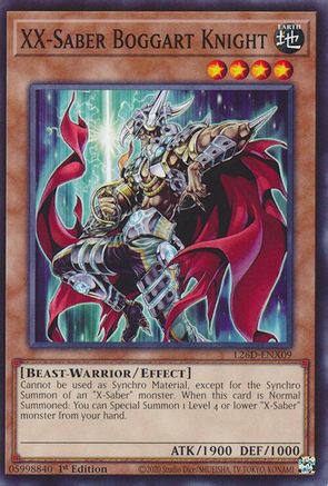 XX-Saber Boggart Knight (L26D-ENX09) - Legendary Modern Decks 2026 1st Edition