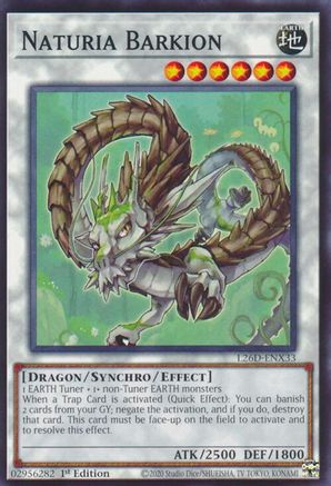 Naturia Barkion (L26D-ENX33) - Legendary Modern Decks 2026 1st Edition