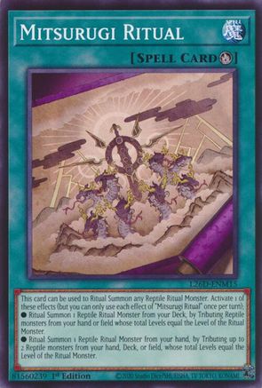 Mitsurugi Ritual (L26D-ENM15) - Legendary Modern Decks 2026 1st Edition