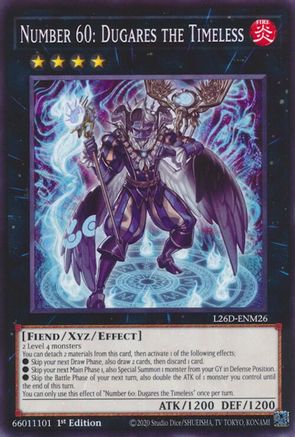 Number 60: Dugares the Timeless (L26D-ENM26) - Legendary Modern Decks 2026 1st Edition
