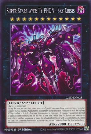 Super Starslayer TY-PHON - Sky Crisis (L26D-ENM28) - Legendary Modern Decks 2026 1st Edition