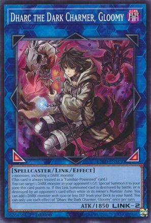 Dharc the Dark Charmer, Gloomy (L26D-ENM30) - Legendary Modern Decks 2026 1st Edition