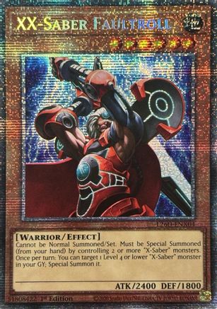 XX-Saber Faultroll (Starlight Rare) (L26D-ENX04) - Legendary Modern Decks 2026 1st Edition