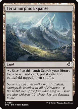 Terramorphic Expanse (SOS-265) - Secrets of Strixhaven