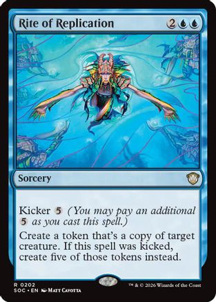 Rite of Replication (SOC-202) - Commander: Secrets of Strixhaven