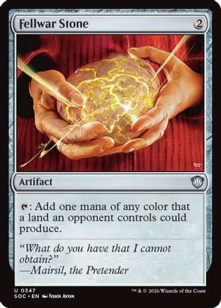 Fellwar Stone (SOC-347) - Commander: Secrets of Strixhaven