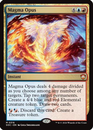Magma Opus (SOC-318) - Commander: Secrets of Strixhaven