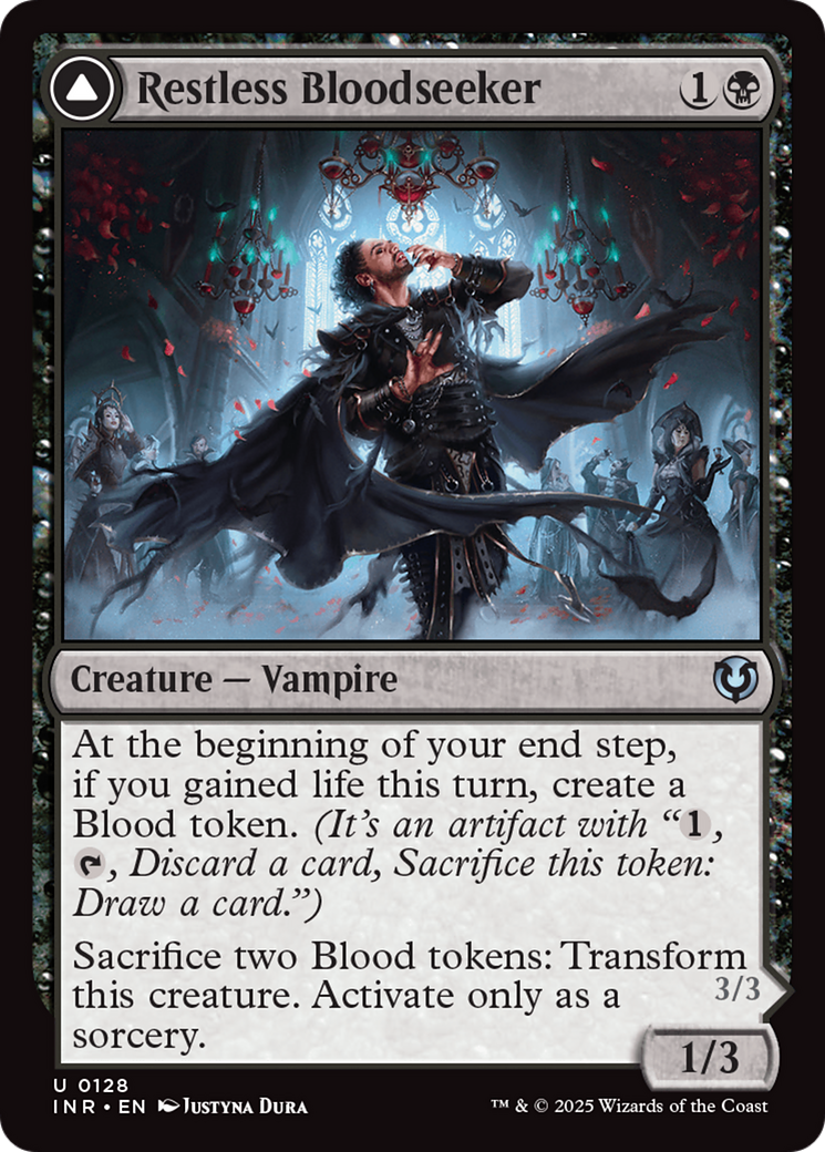 Restless Bloodseeker (-128) - Innistrad Remastered - Premium MTG Single from Wizards of the Coast - Just $0.25! Shop now at Game Crave Tournament Store