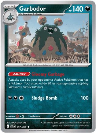 Garbodor 57 - ME04 Chaos Rising