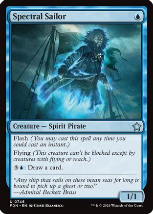 Spectral Sailor (0746) (FDN-746) - Foundations