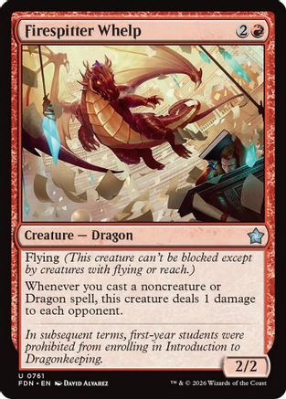Firespitter Whelp (0761) (FDN-761) - Foundations