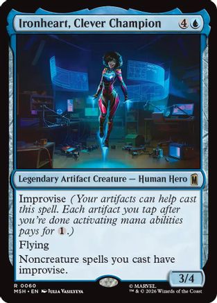 Ironheart, Clever Champion (MSH-060) - Marvel Super Heroes