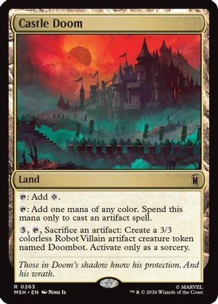 Castle Doom (MSH-263) - Marvel Super Heroes