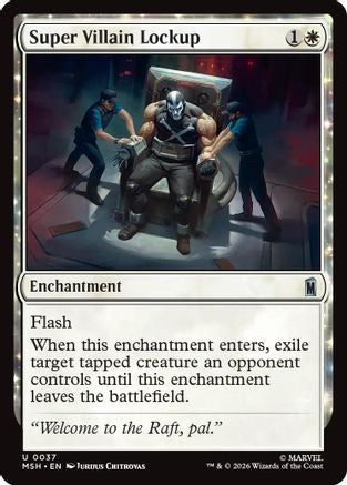 Super Villain Lockup (MSH-037) - Marvel Super Heroes