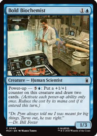 Bold Biochemist (MSH-048) - Marvel Super Heroes