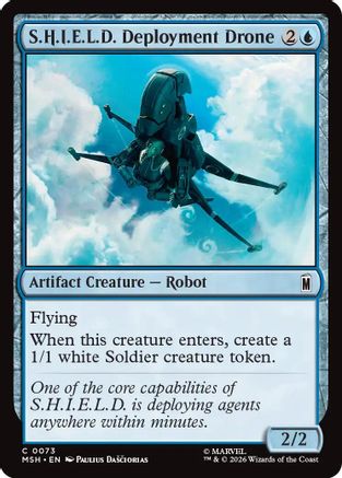 S.H.I.E.L.D. Deployment Drone (MSH-073) - Marvel Super Heroes