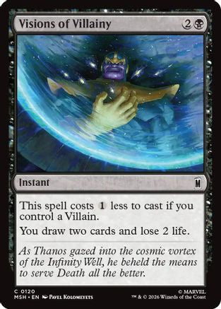 Visions of Villainy (MSH-120) - Marvel Super Heroes