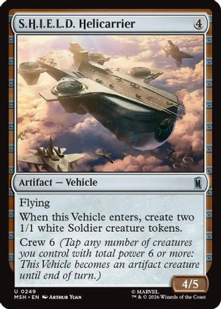 S.H.I.E.L.D. Helicarrier (MSH-249) - Marvel Super Heroes