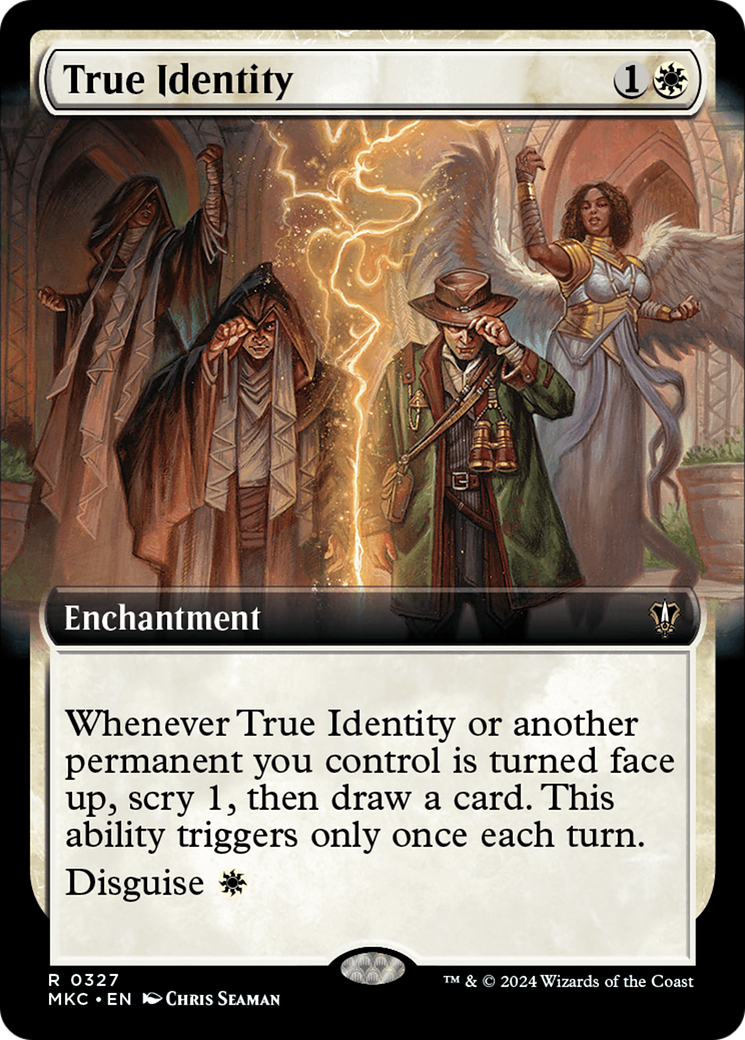 True Identity (MKC-327) - Murders at Karlov Manor Commander: (Extended Art) - Premium MTG Single from Wizards of the Coast - Just $0.25! Shop now at Game Crave Tournament Store