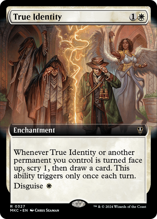 True Identity (MKC-327) - Murders at Karlov Manor Commander: (Extended Art) - Premium MTG Single from Wizards of the Coast - Just $0.25! Shop now at Game Crave Tournament Store