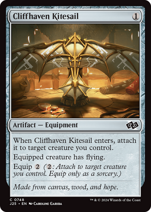 Cliffhaven Kitesail (J25-748) - Foundations Jumpstart - Premium MTG Single from Wizards of the Coast - Just $0.25! Shop now at Game Crave Tournament Store