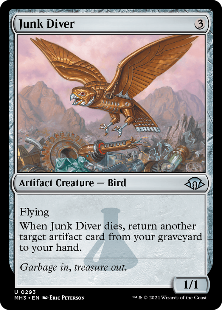 Junk Diver (MH3-293) - Modern Horizons 3 Foil - Premium MTG Single from Wizards of the Coast - Just $0.25! Shop now at Game Crave Tournament Store