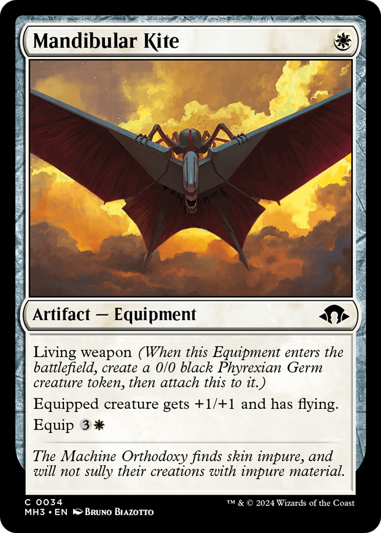 Mandibular Kite (MH3-034) - Modern Horizons 3 - Premium MTG Single from Wizards of the Coast - Just $0.25! Shop now at Game Crave Tournament Store