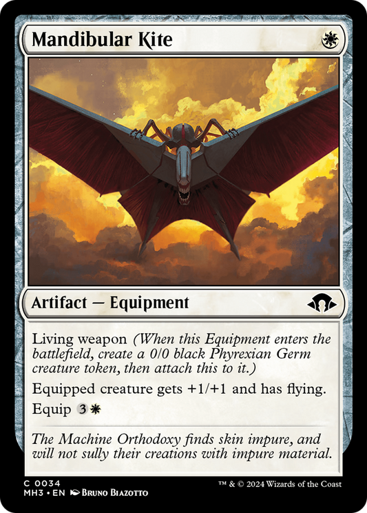 Mandibular Kite (MH3-034) - Modern Horizons 3 - Premium MTG Single from Wizards of the Coast - Just $0.25! Shop now at Game Crave Tournament Store