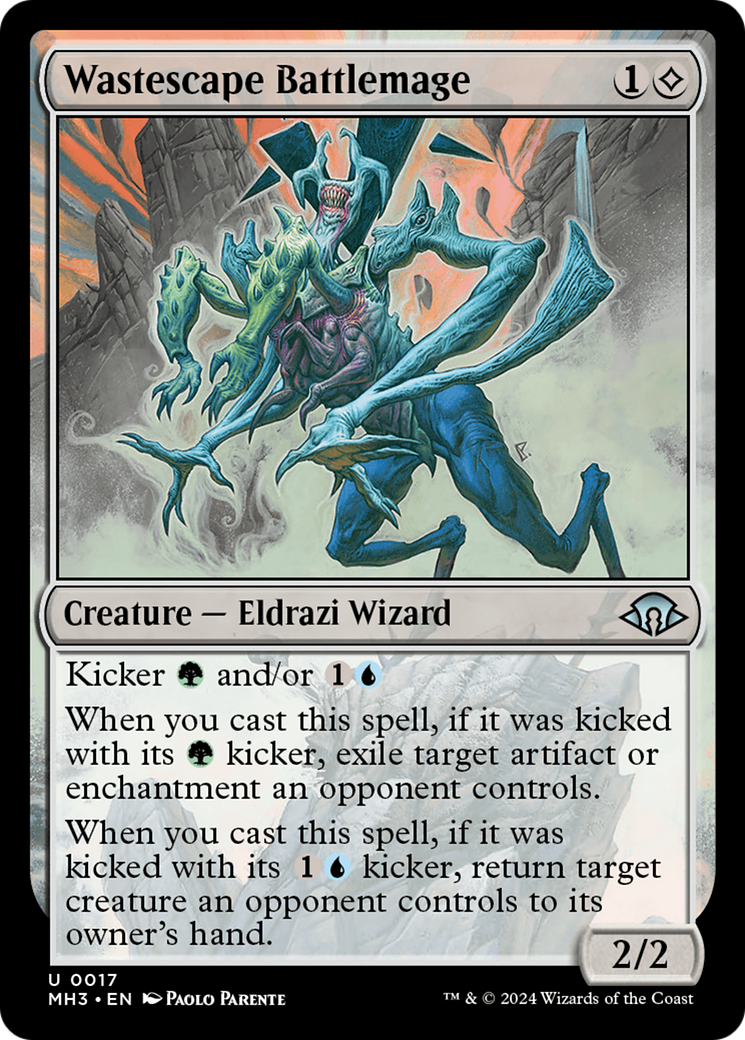 Wastescape Battlemage (MH3-017) - Modern Horizons 3 - Premium MTG Single from Wizards of the Coast - Just $0.25! Shop now at Game Crave Tournament Store