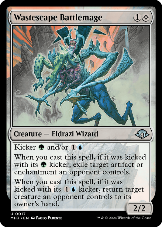 Wastescape Battlemage (MH3-017) - Modern Horizons 3 - Premium MTG Single from Wizards of the Coast - Just $0.25! Shop now at Game Crave Tournament Store