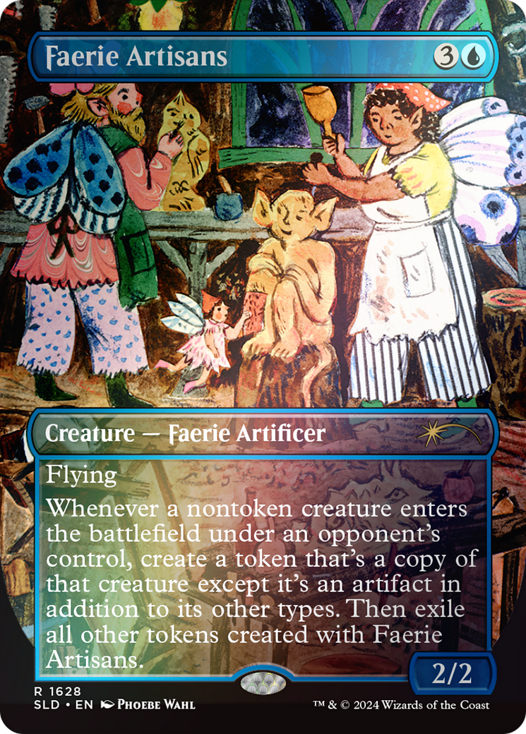 Faerie Artisans (SLD-1628★) - Secret Lair Drop Foil - Premium MTG Single from Wizards of the Coast - Just $4.57! Shop now at Game Crave Tournament Store