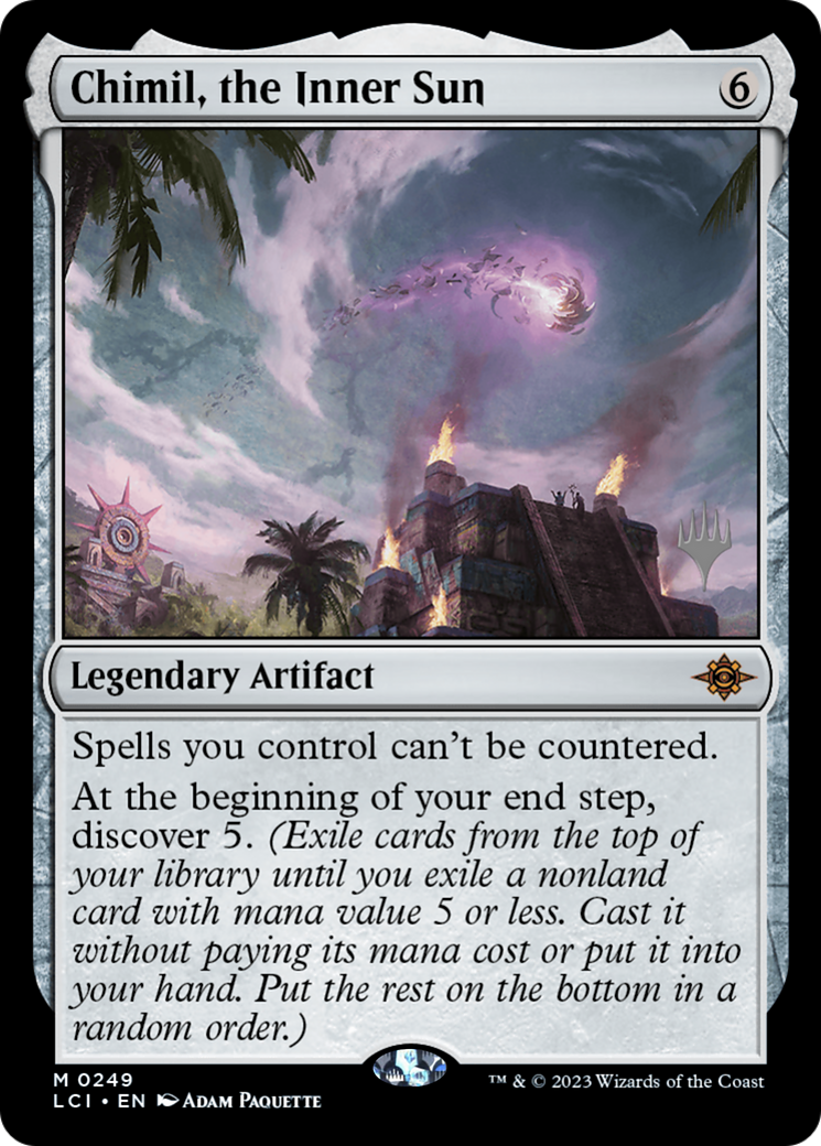 Chimil, the Inner Sun (PLCI-249P) - The Lost Caverns of Ixalan Promos Foil - Premium MTG Single from Wizards of the Coast - Just $12.38! Shop now at Game Crave Tournament Store