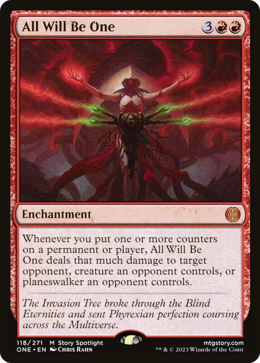 All Will Be One (ONE-118) - Phyrexia: All Will Be One - Premium MTG Single from Wizards of the Coast - Just $5.34! Shop now at Game Crave Tournament Store