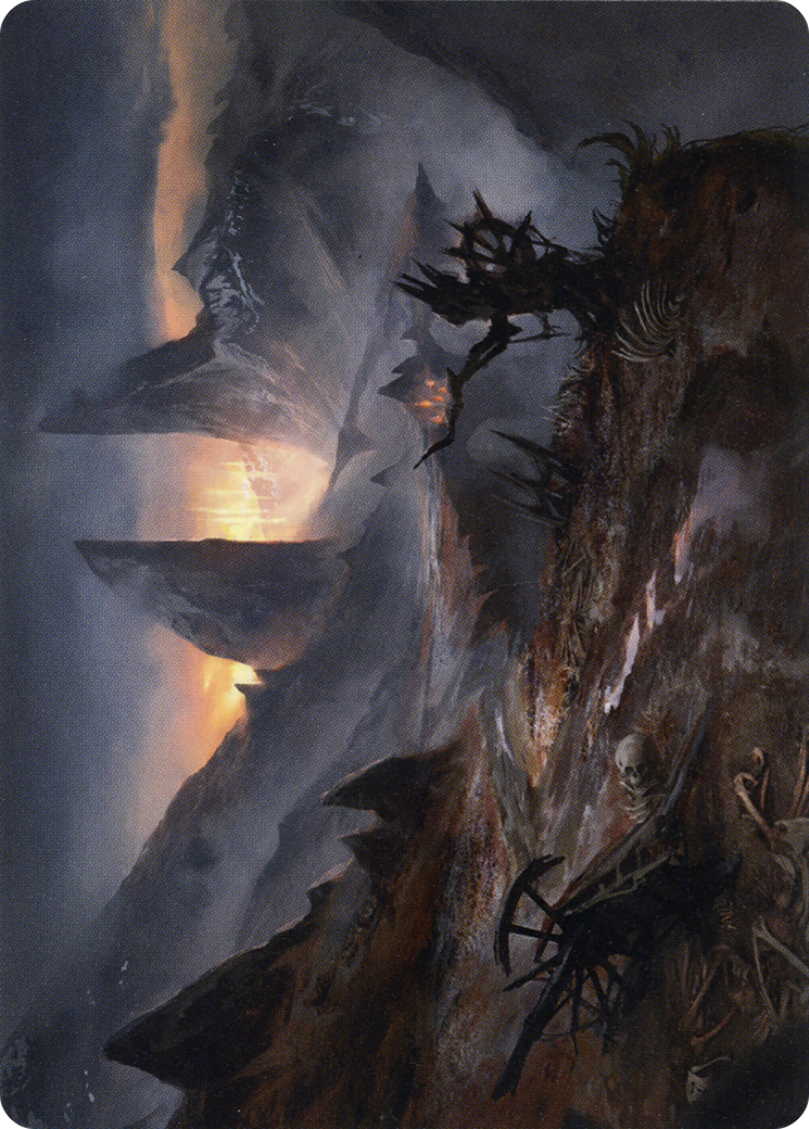Haunted Ridge // Haunted Ridge (AMID-073) - Midnight Hunt Art Series (Borderless) - Premium MTG Single from Wizards of the Coast - Just $0! Shop now at Game Crave Tournament Store