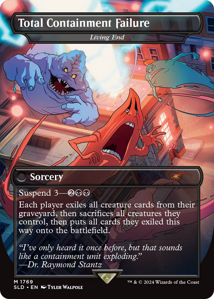 Living End (SLD-1769) - Secret Lair Drop / Total Containment Failure (Borderless) Foil - Premium MTG Single from Wizards of the Coast - Just $0! Shop now at Game Crave Tournament Store