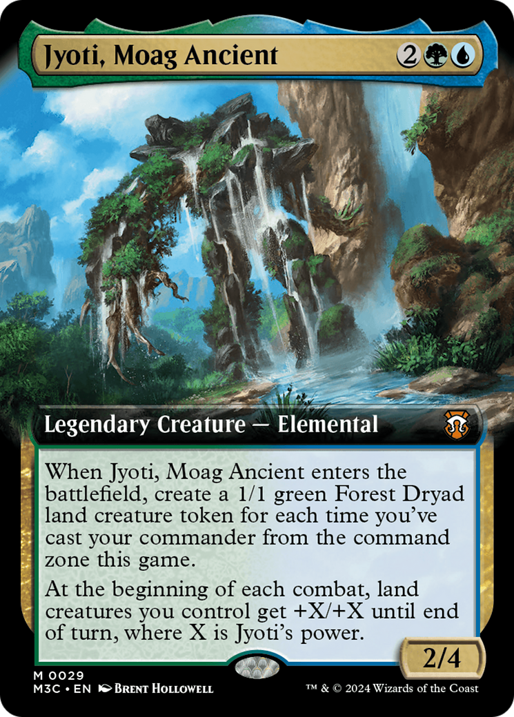 Jyoti, Moag Ancient (M3C-029) - Modern Horizons 3 Commander: (Extended Art) Foil - Premium MTG Single from Wizards of the Coast - Just $0.36! Shop now at Game Crave Tournament Store