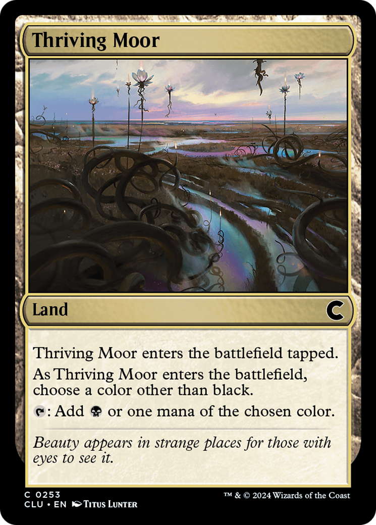 Thriving Moor (CLU-253) - Ravnica: Clue Edition - Premium MTG Single from Wizards of the Coast - Just $0.25! Shop now at Game Crave Tournament Store