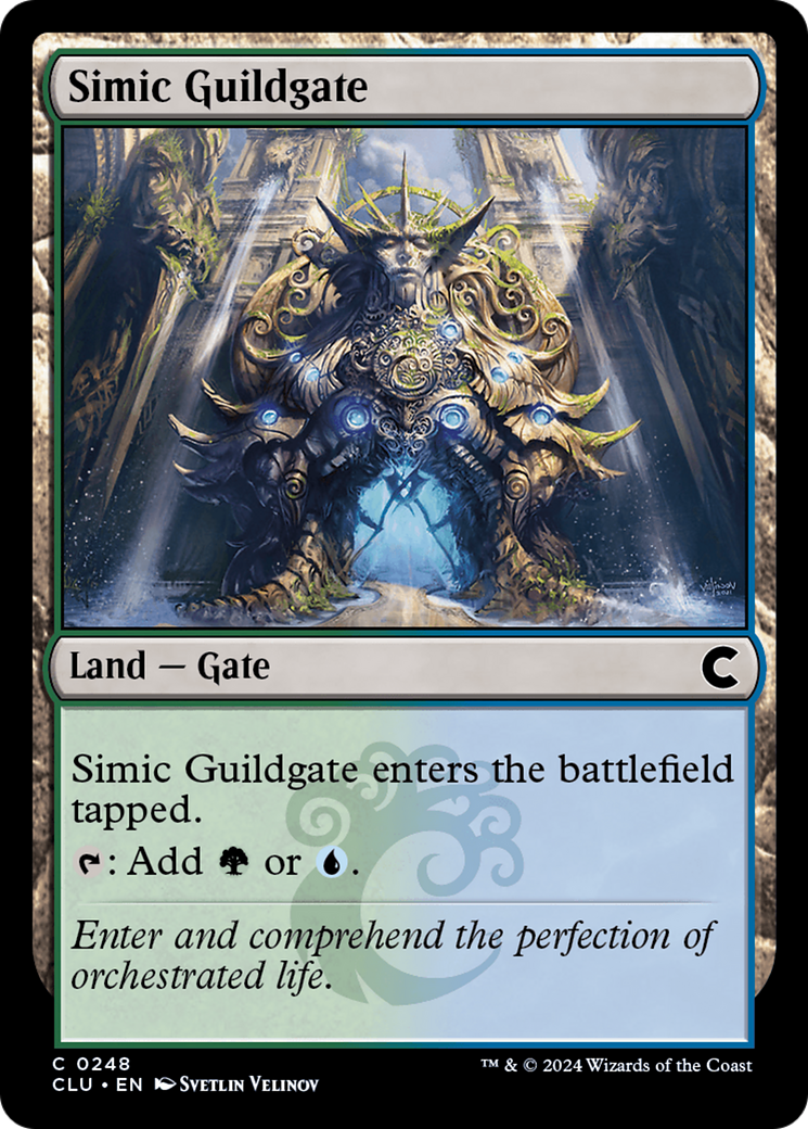 Simic Guildgate (CLU-248) - Ravnica: Clue Edition - Premium MTG Single from Wizards of the Coast - Just $0.25! Shop now at Game Crave Tournament Store