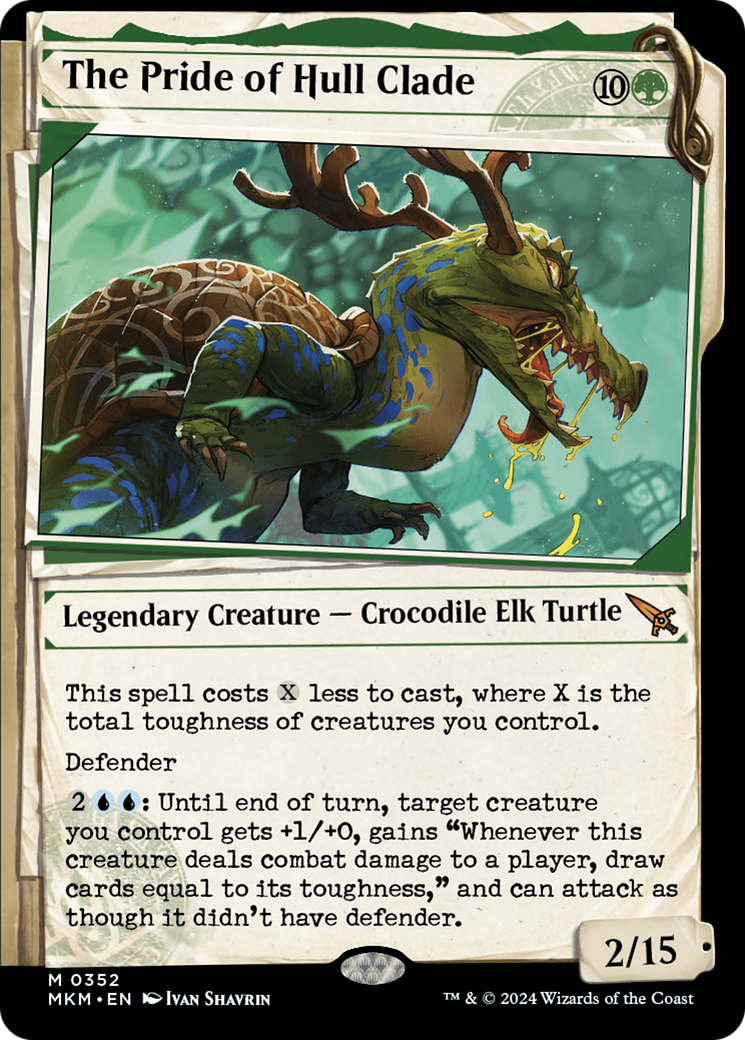 The Pride of Hull Clade (MKM-352) - Murders at Karlov Manor: (Showcase) - Premium MTG Single from Wizards of the Coast - Just $0.86! Shop now at Game Crave Tournament Store