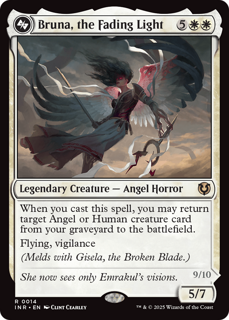 Bruna, the Fading Light (-014) - Innistrad Remastered - Premium MTG Single from Wizards of the Coast - Just $2.61! Shop now at Game Crave Tournament Store
