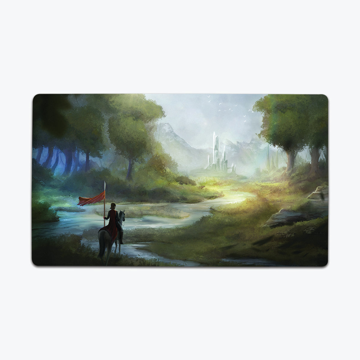The Light Castle Playmat - Premium Playmat from Inked Gaming - Just $34.99! Shop now at Game Crave Tournament Store