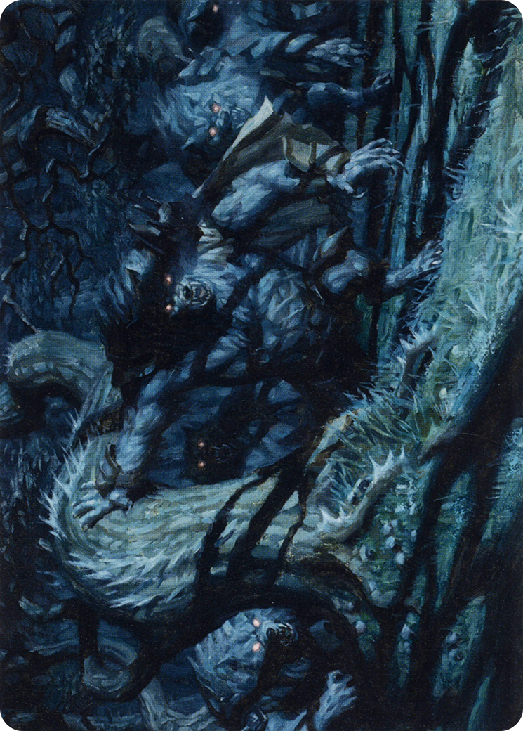 Unnatural Moonrise // Unnatural Moonrise (AMID-070) - Midnight Hunt Art Series (Borderless) Foil - Premium MTG Single from Wizards of the Coast - Just $0! Shop now at Game Crave Tournament Store