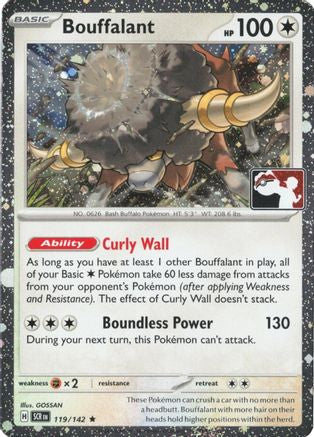 Bouffalant - 119/142 (Cosmos Holo) 119 - Prize Pack Series Cards Holofoil