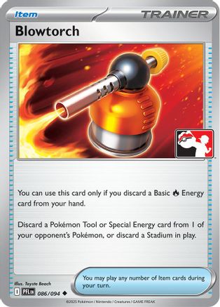 Blowtorch - 086/094 86 - Prize Pack Series Cards
