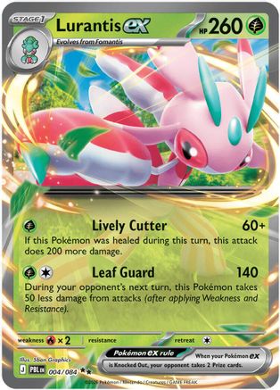 Lurantis ex - 004/084 4 - ME05 Pitch Black Holofoil