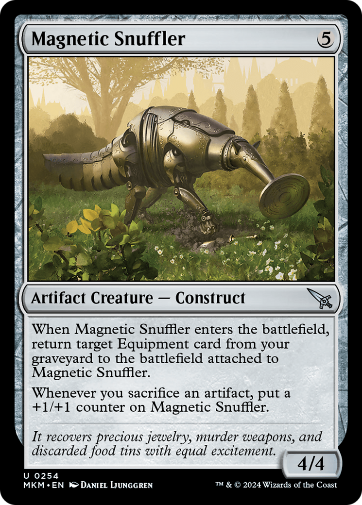 Magnetic Snuffler (MKM-254) - Murders at Karlov Manor Foil - Premium MTG Single from Wizards of the Coast - Just $0.25! Shop now at Game Crave Tournament Store
